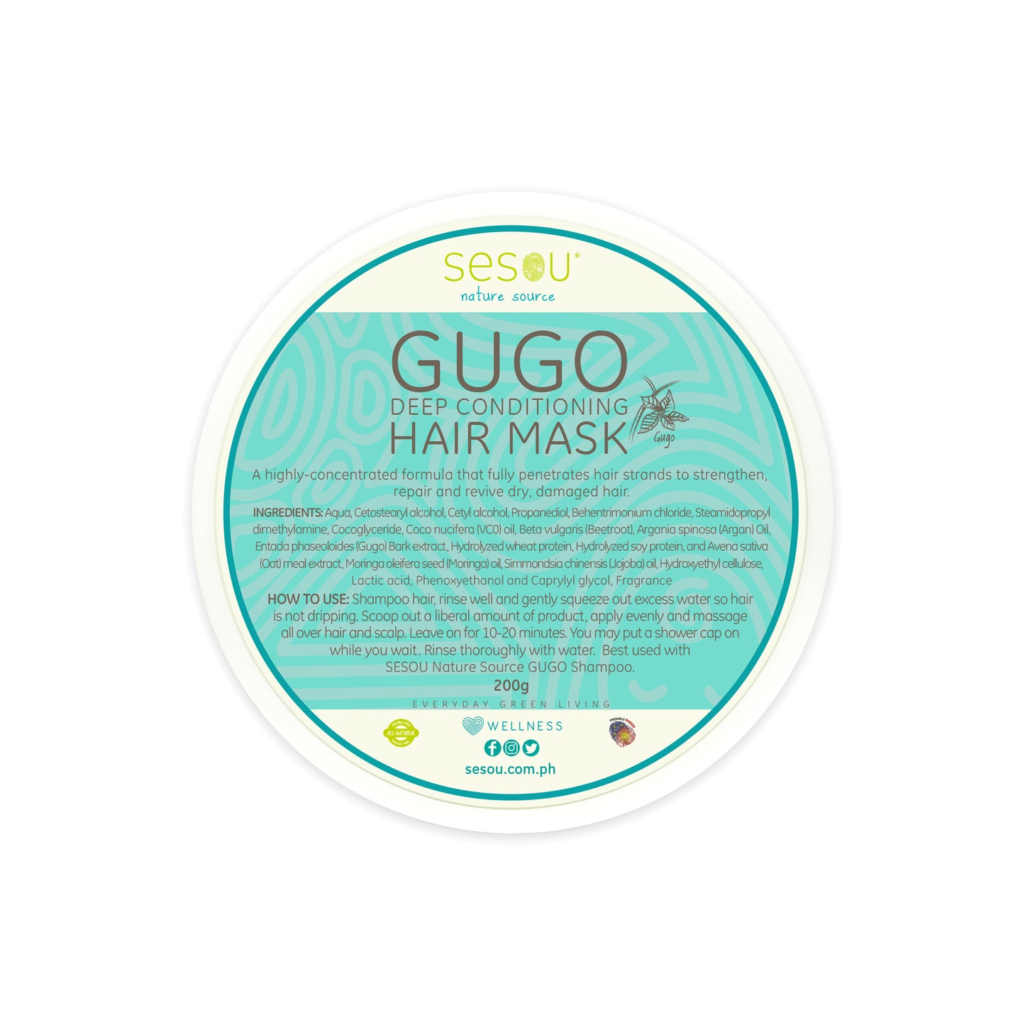 Gugo Deep Conditioning Hair Mask 200g