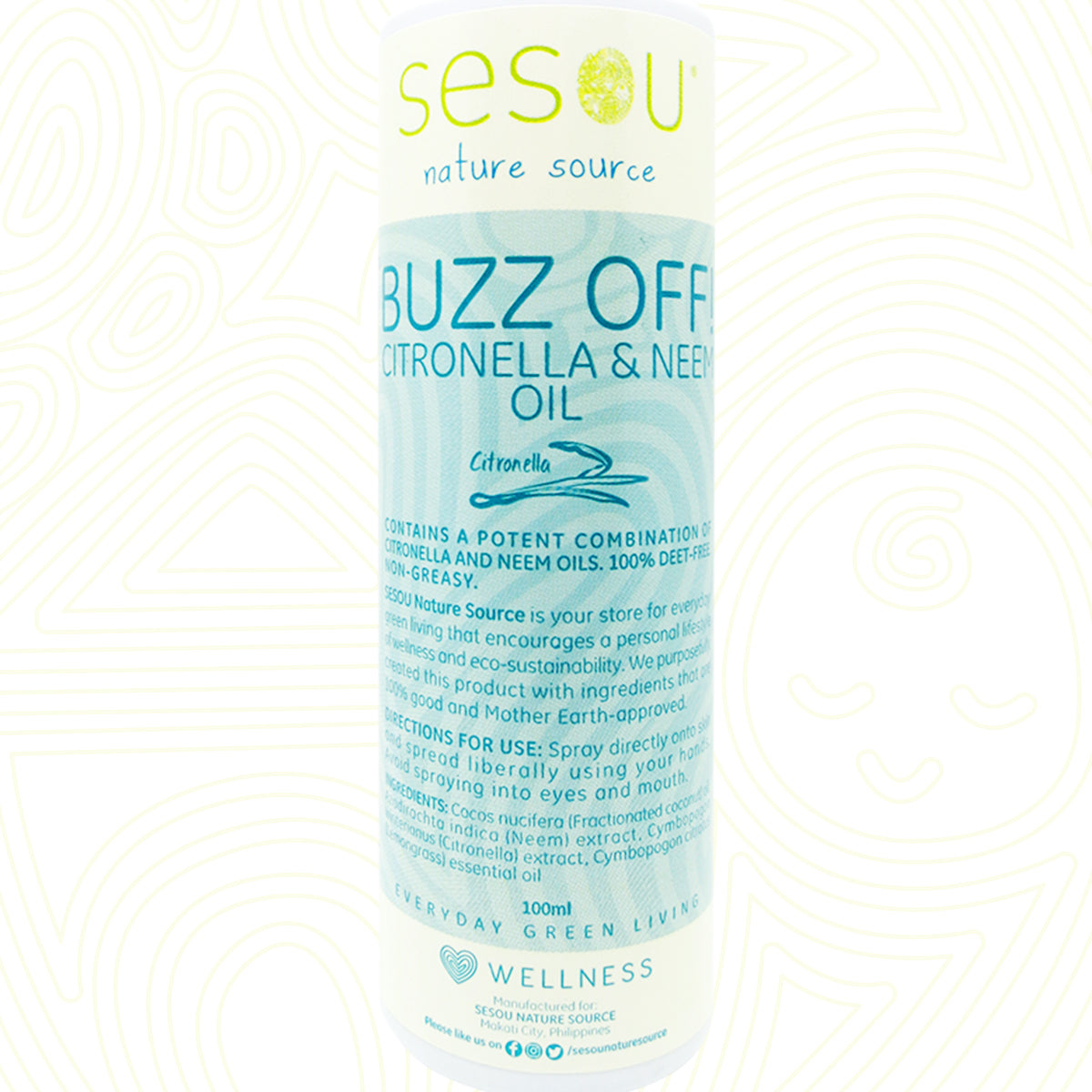 Buzz Off! Insect Repellent Oil 100ml