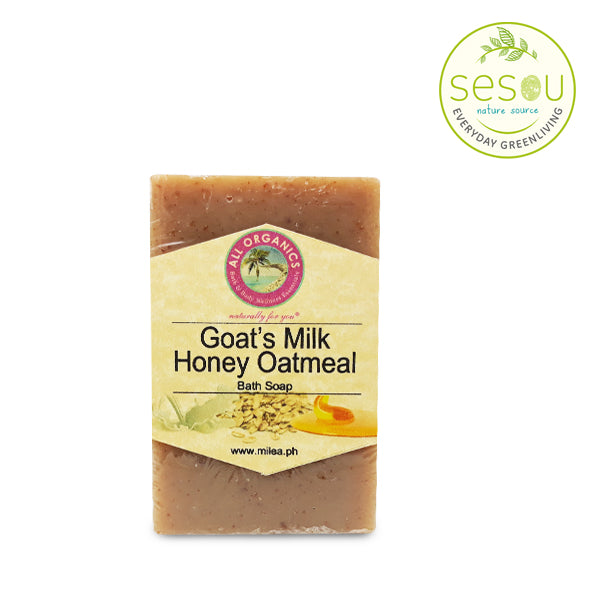 Goat's Milk Honey Oatmeal Soap 100g