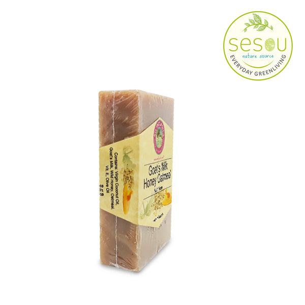 Goat's Milk Honey Oatmeal Soap 100g