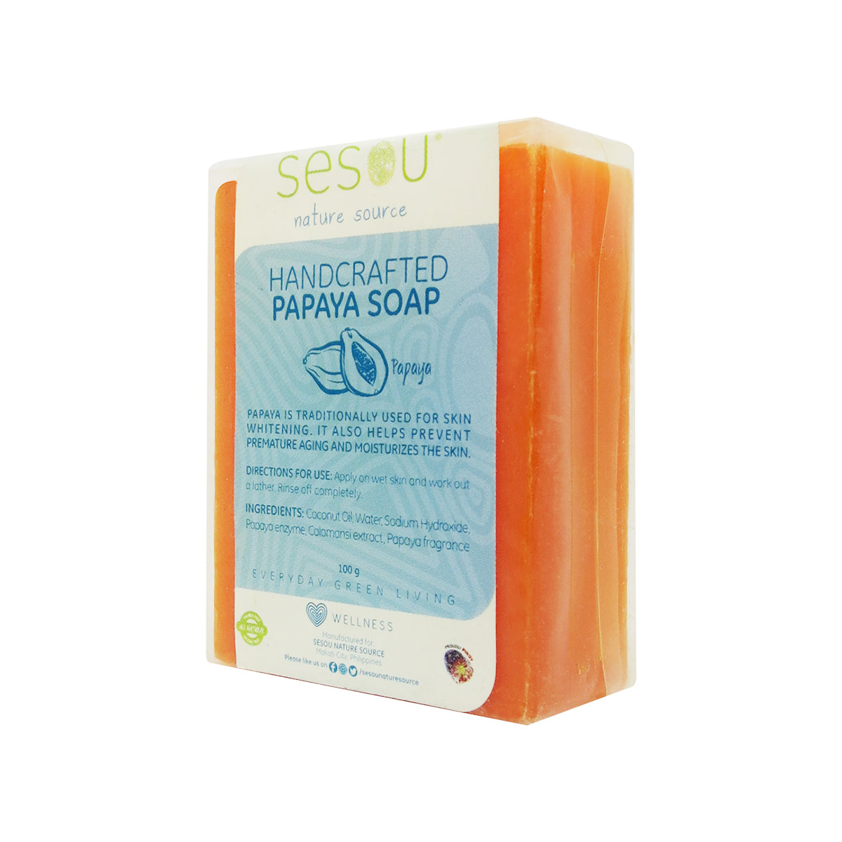 Papaya Soap 100g
