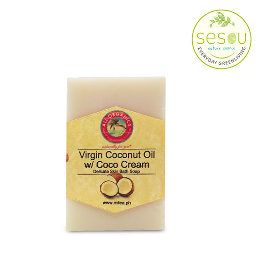 Virgin Coconut Oil w/ Coco Cream Delicate Skin Bath Soap 100g